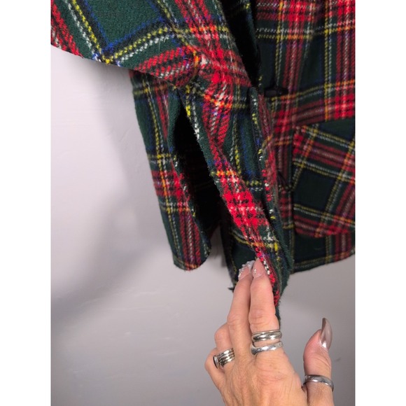 Glen Har 1960 Plaid Jacket Shaw Made In  Scotland Vintage - Picture 5 of 10
